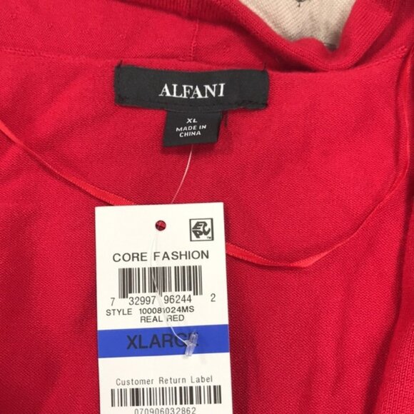 Alfani Snap-Sleeve Open Cardigan - Picture 3 of 5